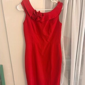 Calvin Klein Red Dress